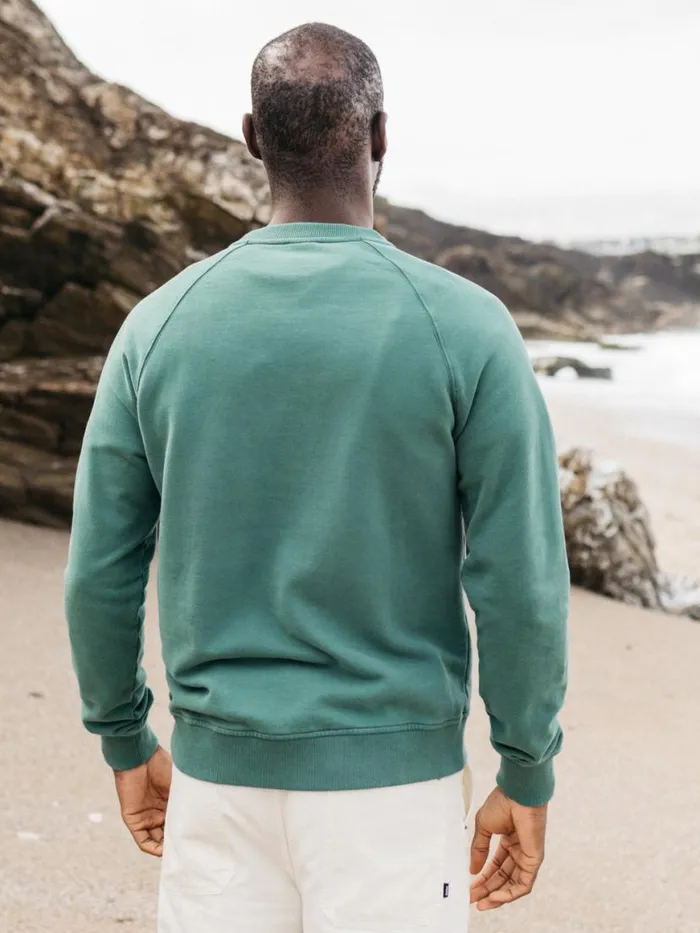 Men Coho Sweatshirt Pine Shadow Finisterre Sweatshirts and Hoodies