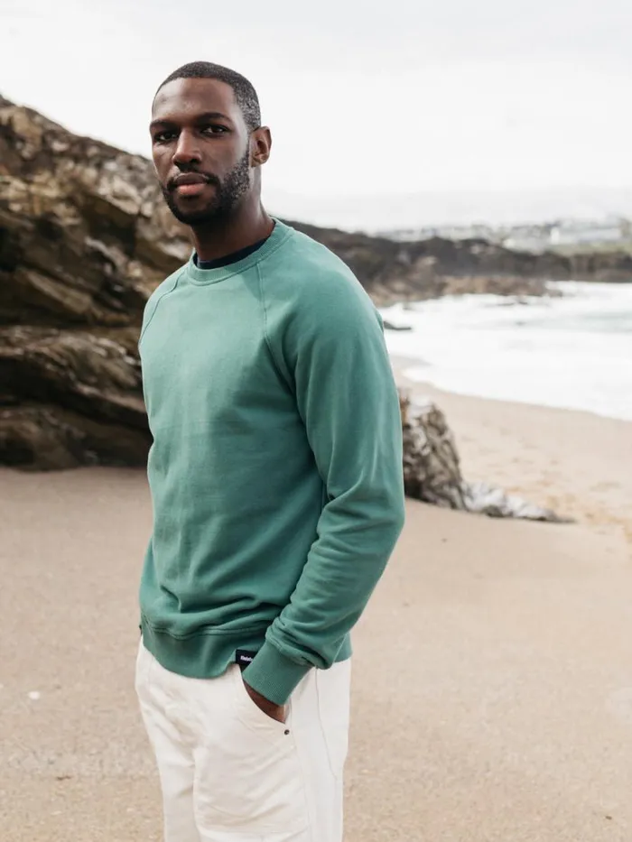 Men Coho Sweatshirt Pine Shadow Finisterre Sweatshirts and Hoodies