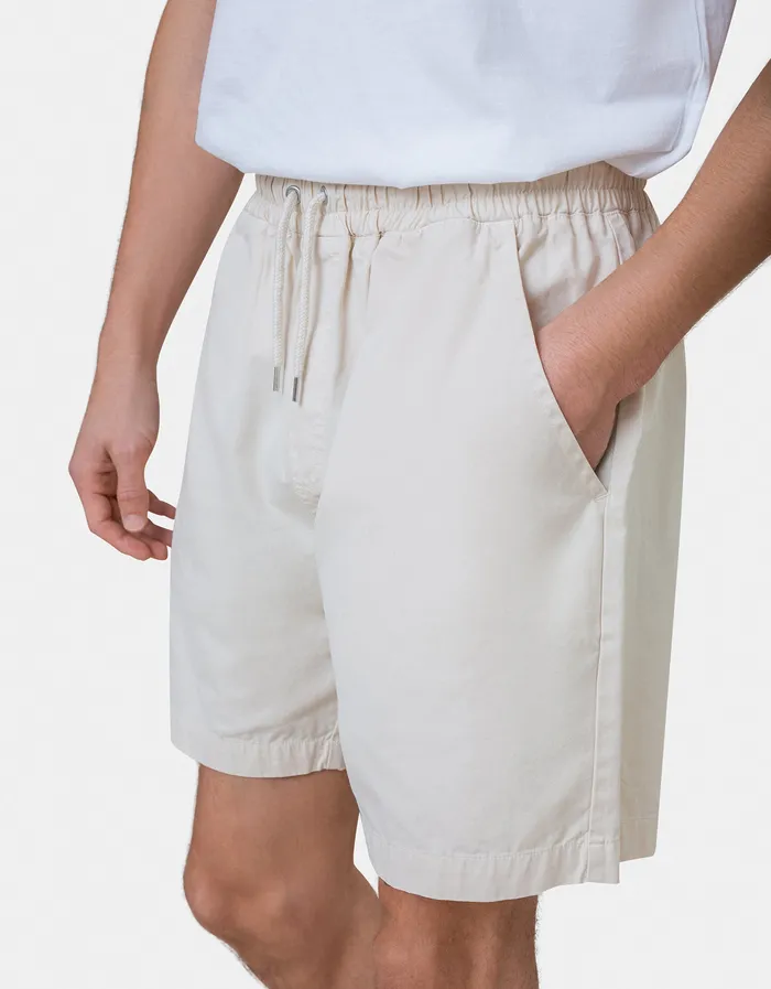 Men Colorfulstandard Organic Twill Shorts 8211 Cloudy Grey Shorts