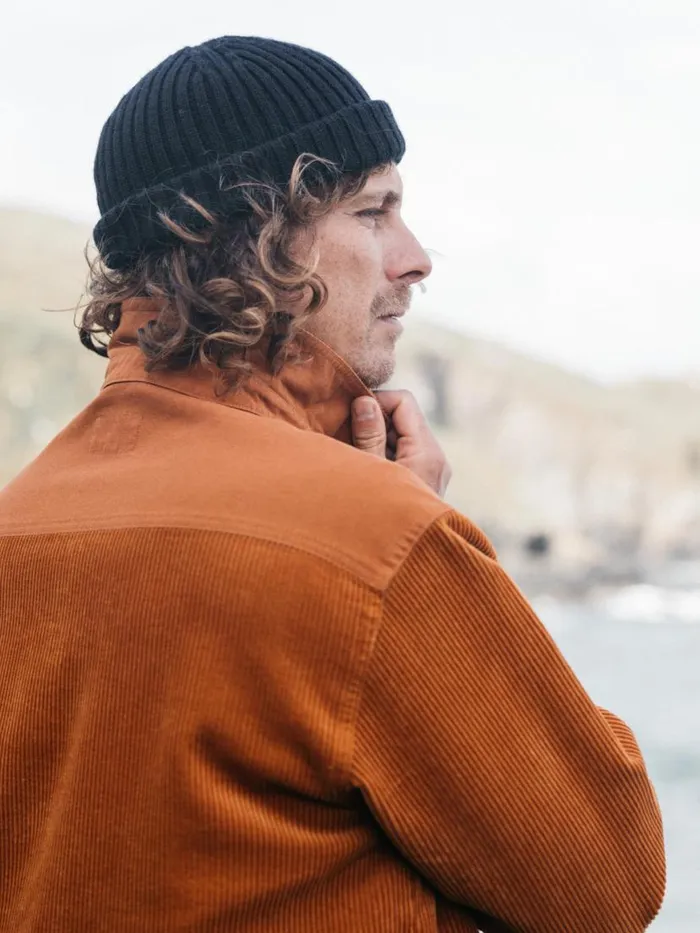 Men Cordium Shirt Sable Finisterre Shirts