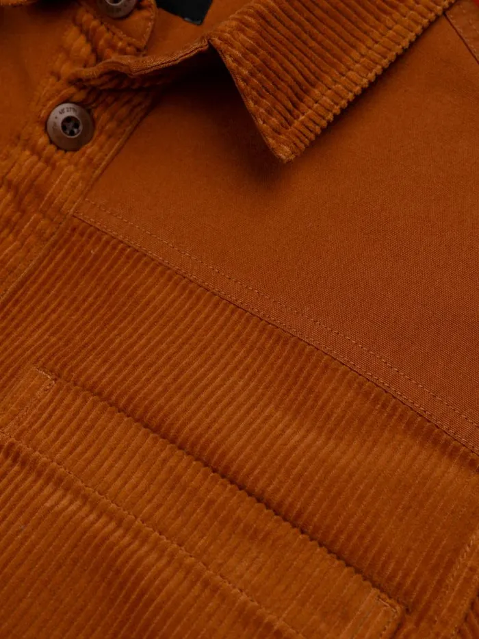 Men Cordium Shirt Sable Finisterre Shirts