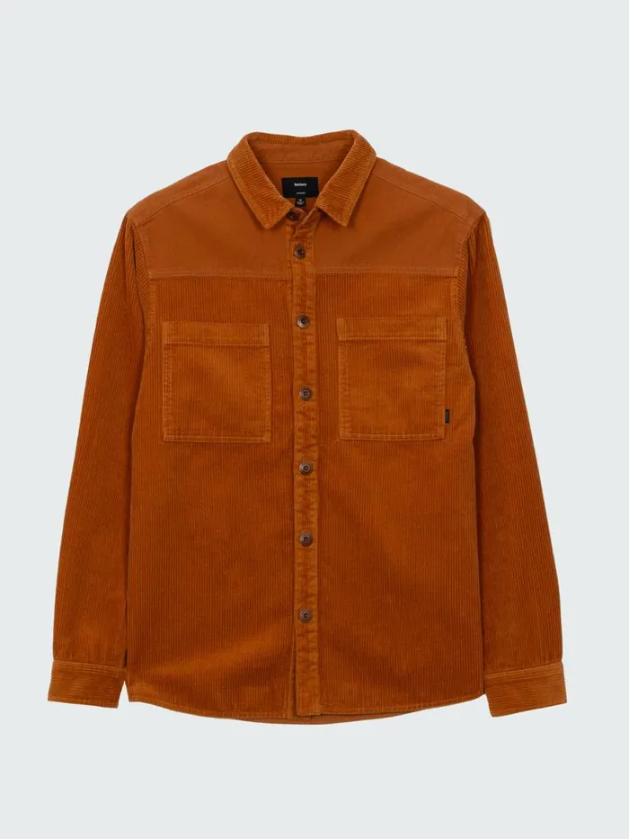 Men Cordium Shirt Sable Finisterre Shirts