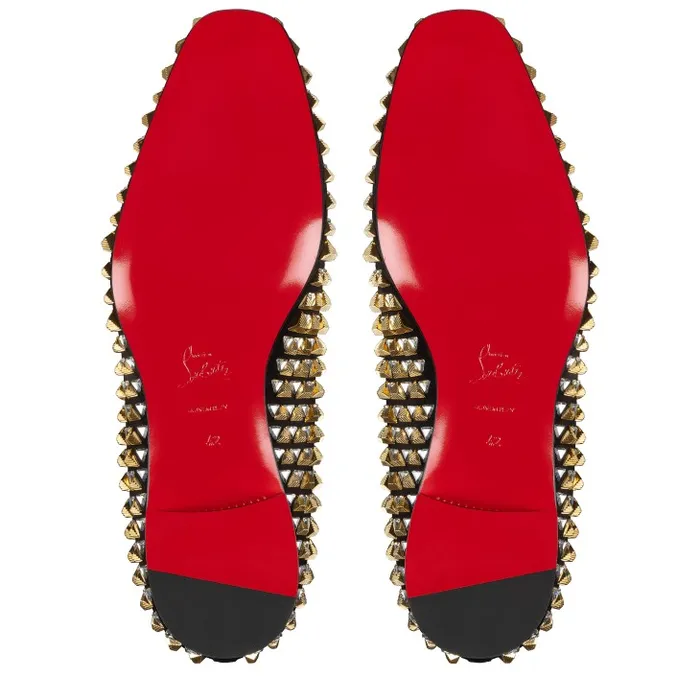 Men Croconaki Loafers 8211 Suede 8211 Black Christian Louboutin Loafers and Moccasins