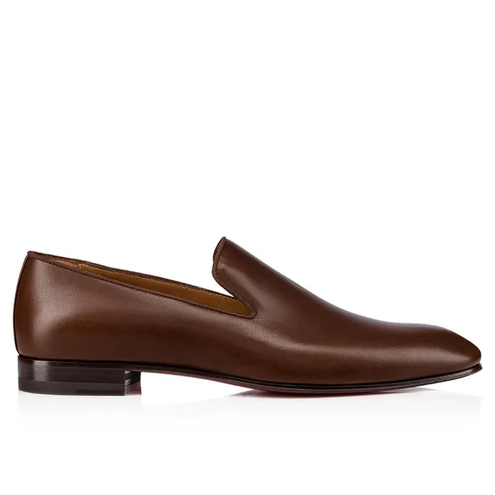 Men Dandelion Loafers 8211 Calf Leather 8211 Havane Christian Louboutin Loafers and Moccasins