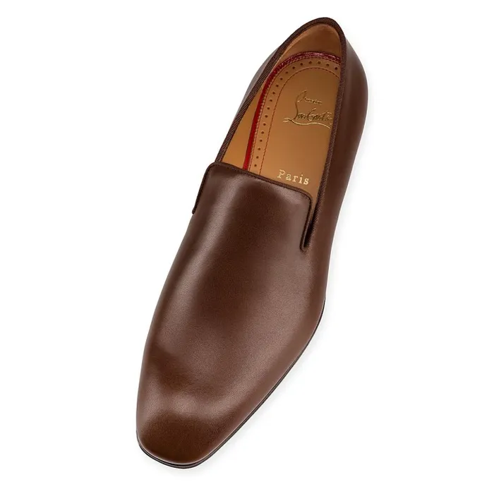 Men Dandelion Loafers 8211 Calf Leather 8211 Havane Christian Louboutin Loafers and Moccasins