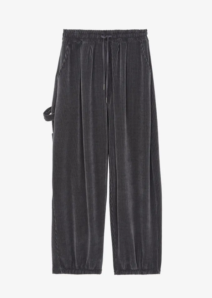 Men Declan Corduroy Pants 8211 Charcoal The Frankie Shop Bottoms