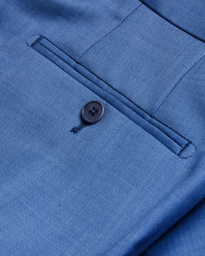 Men DORSETS 8211 Wool Suit Trousers Blue Ted Baker Suits