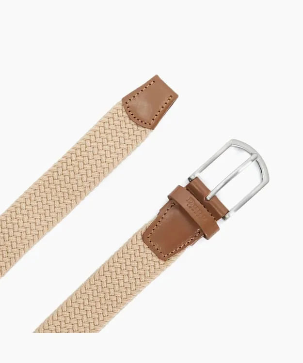 Men Dune London Belts Woven Belt Neutral