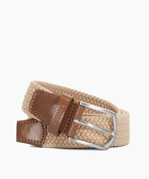 Men Dune London Belts Woven Belt Neutral