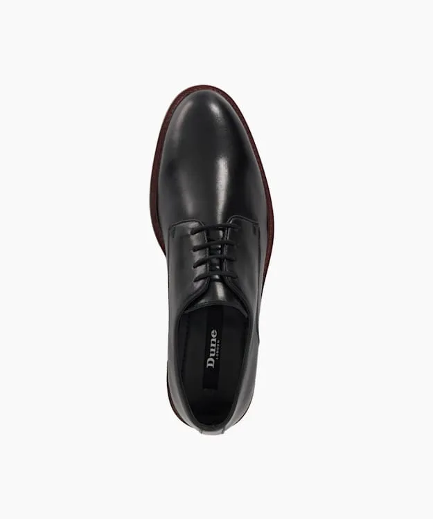 Men Dune London Black Shoes Lace Up Formal Shoes Black