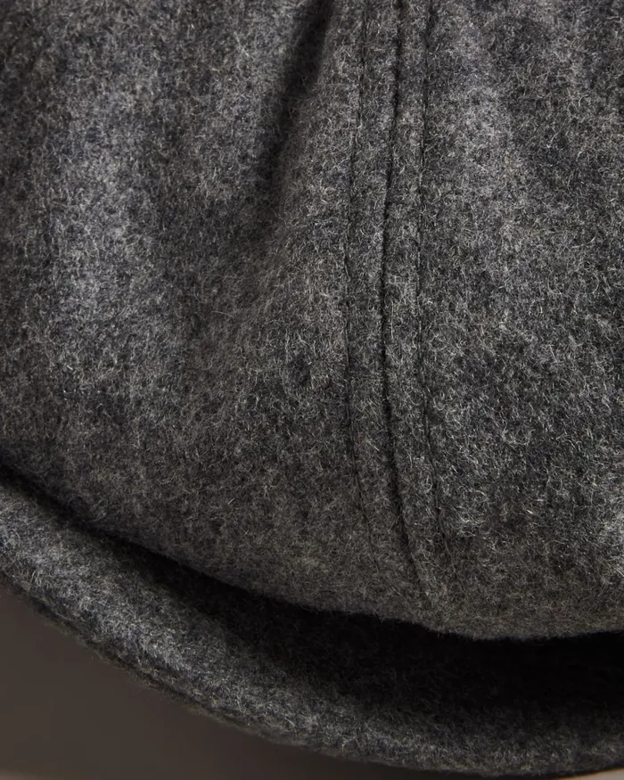 Men ELIOTTI 8211 Woollen Baker Boy Hat Grey Ted Baker Hats and Caps