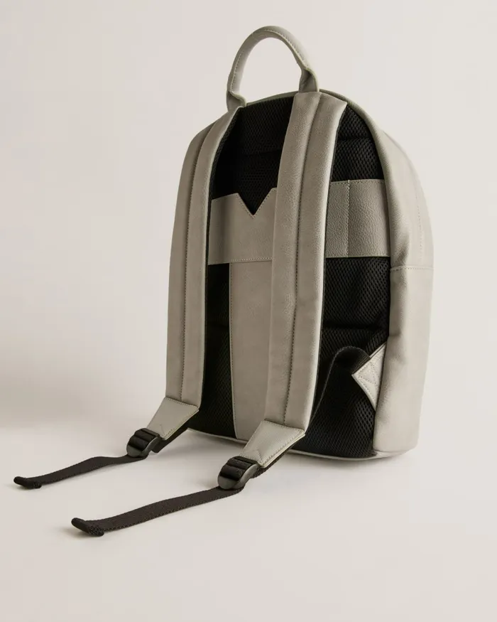 Men ESENTLE 8211 Striped PU Backpack Light Grey Ted Baker Backpacks Men ESENTLE 8211 Striped PU Backpack Light Grey Ted Baker Backpacks