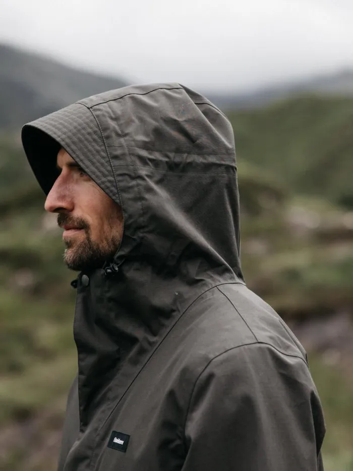 Men F28 Field Jacket Raven Black Finisterre Jackets Coats and Gilets