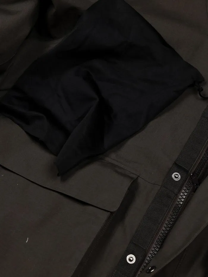 Men F28 Field Jacket Raven Black Finisterre Jackets Coats and Gilets