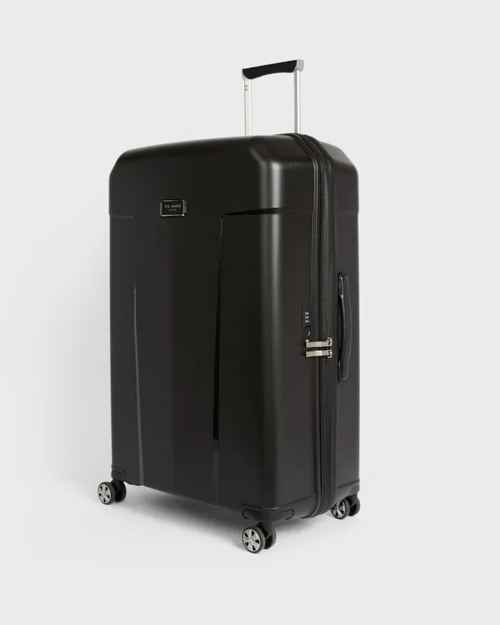 Men FLIPZ 8211 Wheeled Trolley Suitcase Black Ted Baker Suitcases and Travel Bags Men FLIPZ 8211 Wheeled Trolley Suitcase Black Ted Baker Suitcases and Travel Bags