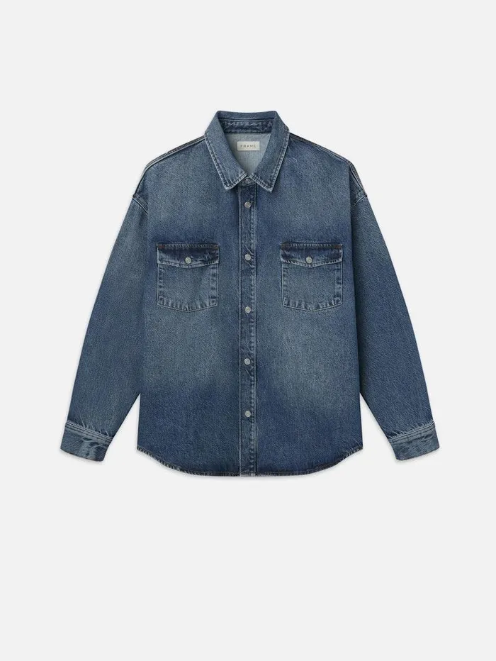 Men FRAME Denim Shirts Relaxed Denim Shirt