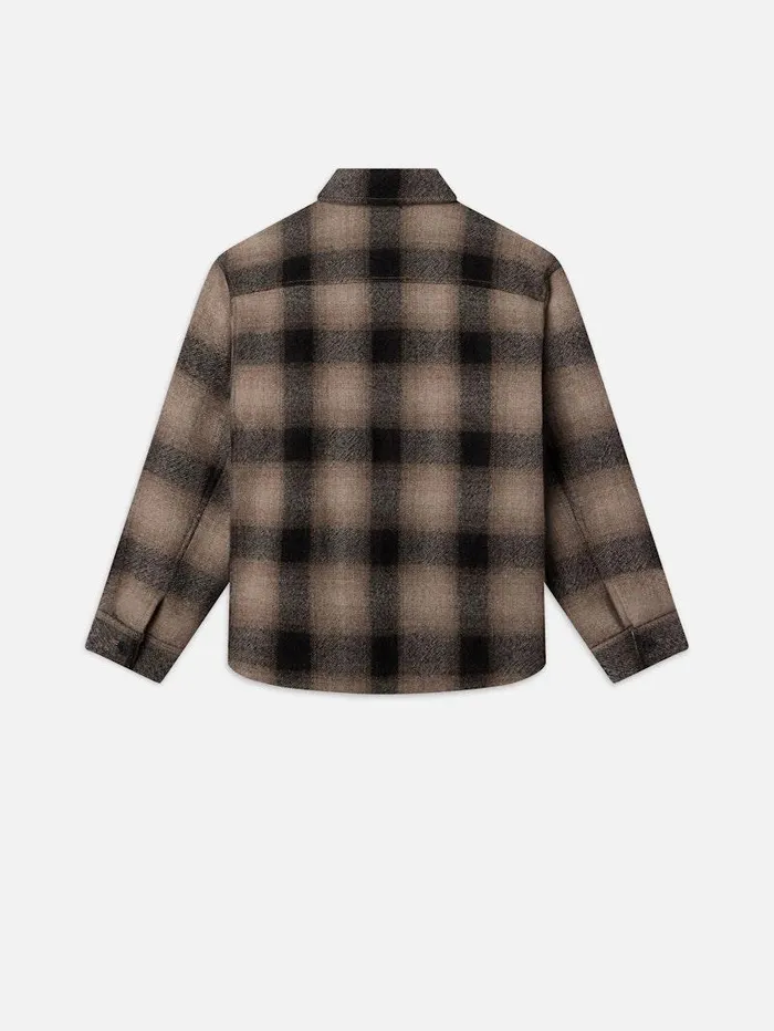 Men FRAME Jackets and Coats Padded Plaid Shirt Jacket Men FRAME Jackets and Coats Padded Plaid Shirt Jacket