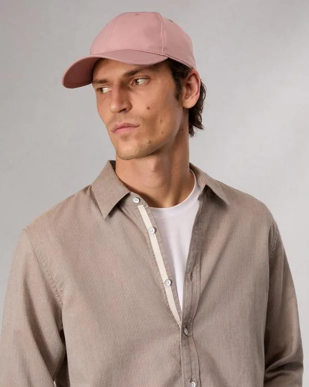 Men Hats and Gloves Rag and Bone Miles Baseball Hat Dusty Rose