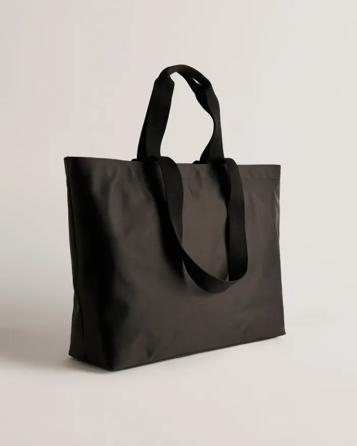 Men HEILYN 8211 Nylon Tote Bag With Webbing Handles Black Ted Baker Holdalls and Weekend Bags