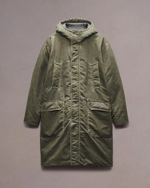 Men Jackets and Coats Rag and Bone Clint Duffle Coat Army