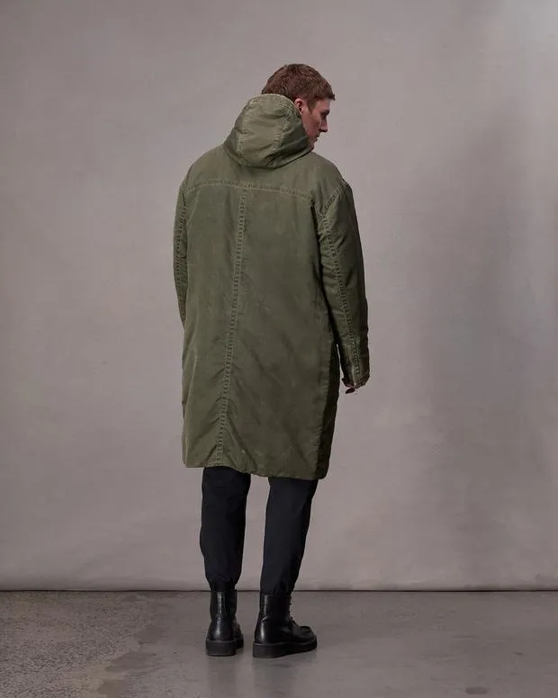 Men Jackets and Coats Rag and Bone Clint Duffle Coat Army