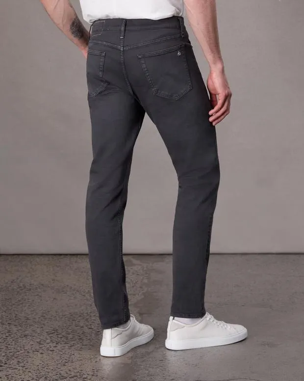 Men Jeans Rag and Bone Fit 2 Slim Fit Jean Aero Stretch Denim Charcoal Grey