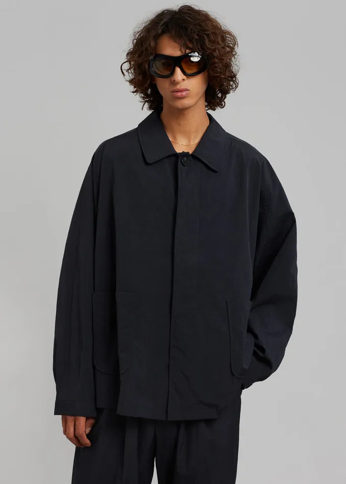 Men Kabo Jacket 8211 Black The Frankie Shop Outerwear