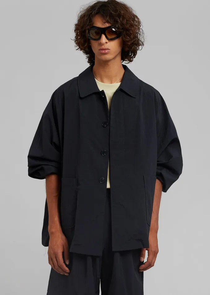 Men Kabo Jacket 8211 Black The Frankie Shop Outerwear