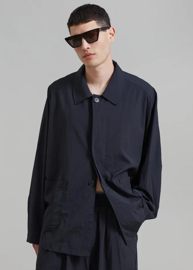 Men Kabo Jacket 8211 Black The Frankie Shop Outerwear