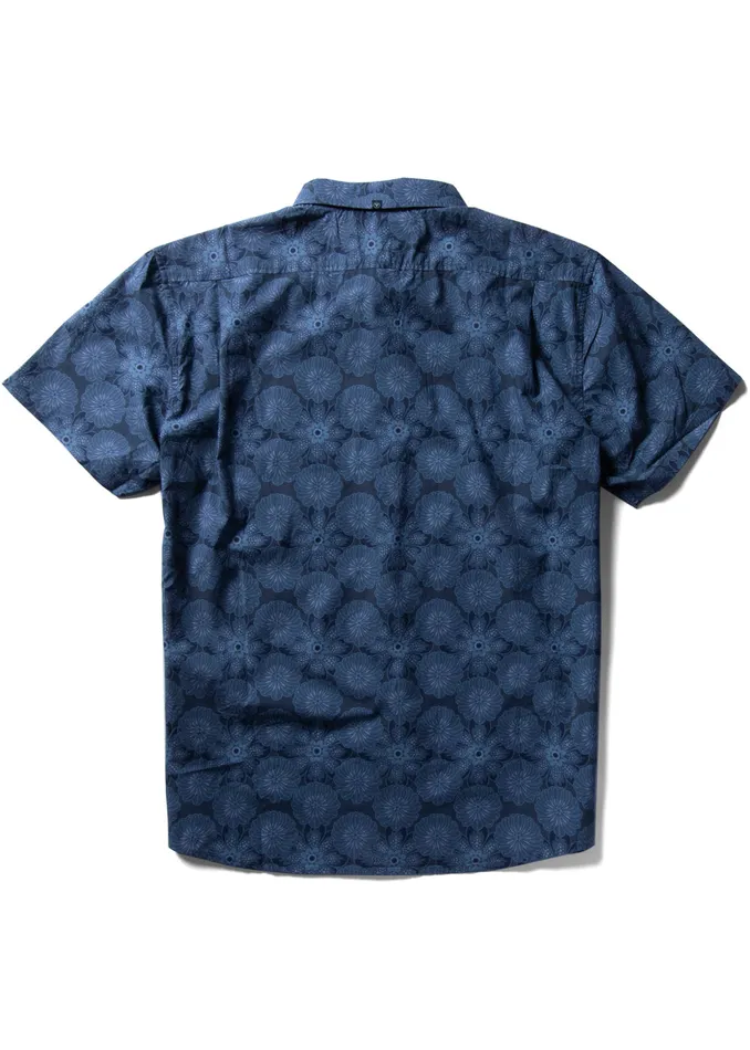 Men Kerikeri Ss Eco Ss Shirt Harbor Blue Shirts and Flannels Vissla