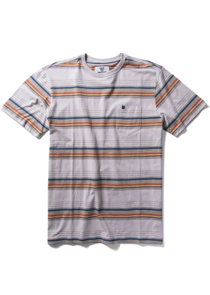 Men Knit Tees Vissla Olada Eco Ss Pkt Tee DUNE