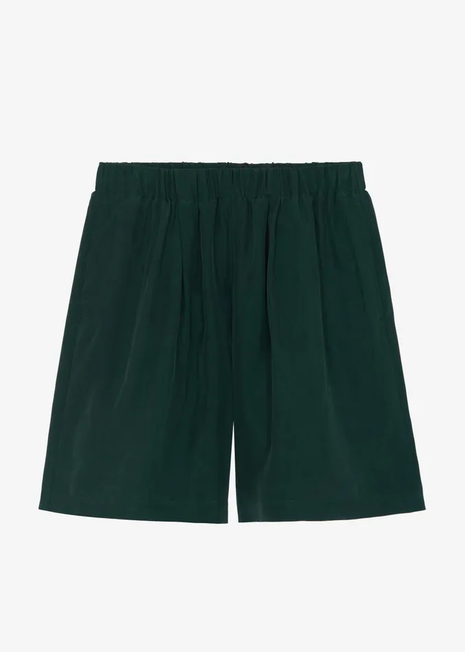 Men Leland Silky Boxer Shorts 8211 Forest Green The Frankie Shop Bottoms