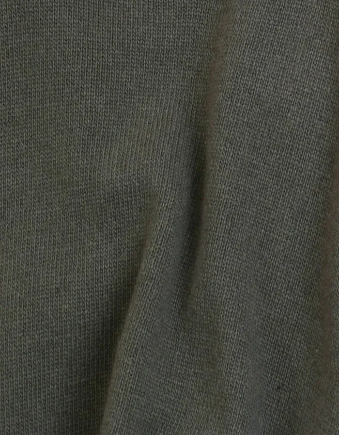 Men Light Merino Wool Crew Dusty Olive Colorful Standard Knit Sweaters