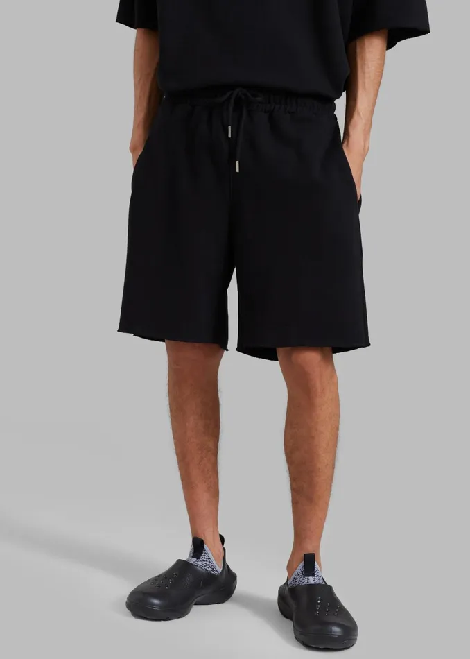 Men Mason Sweatshorts 8211 Black The Frankie Shop Bottoms