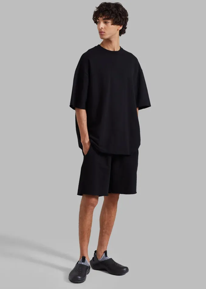 Men Mason Sweatshorts 8211 Black The Frankie Shop Bottoms