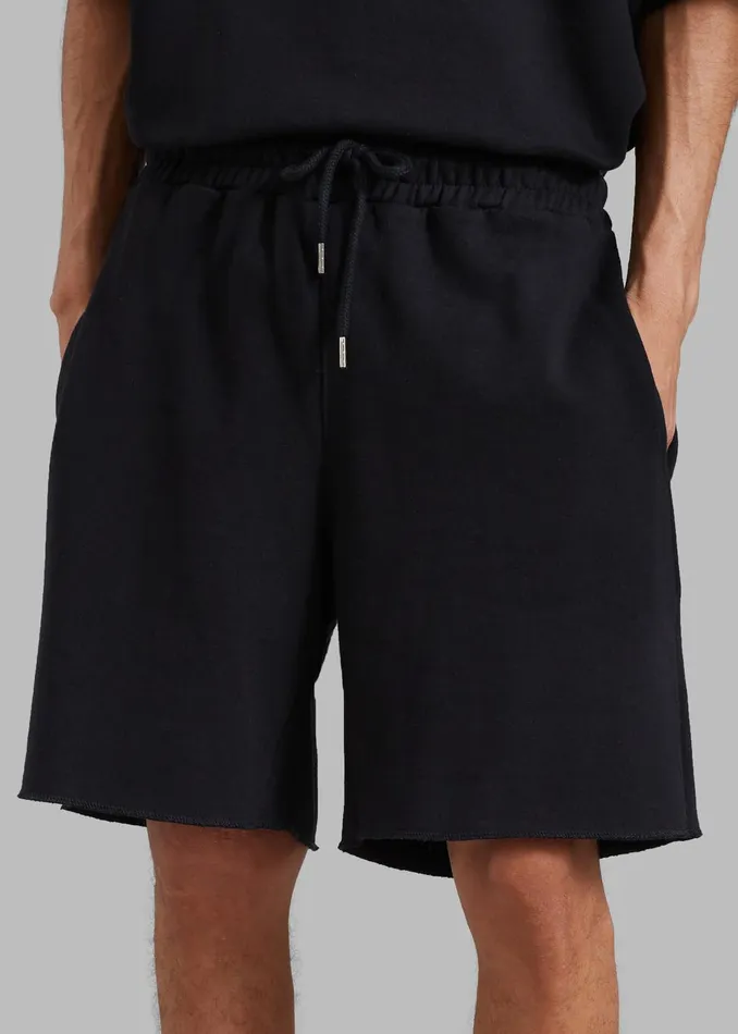 Men Mason Sweatshorts 8211 Black The Frankie Shop Bottoms