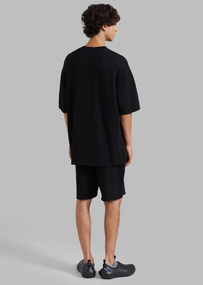 Men Mason Sweatshorts 8211 Black The Frankie Shop Bottoms