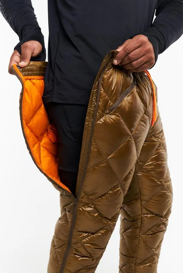 Men Monashee Down PantAmber Orage Mid Layers