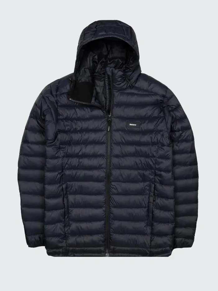 Men Nimbus Hooded Jacket Black Finisterre Jackets Coats and Gilets