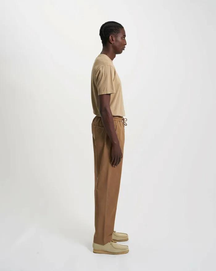 Men Organic Twill Pants Sahara Camel Colorful Standard Pants