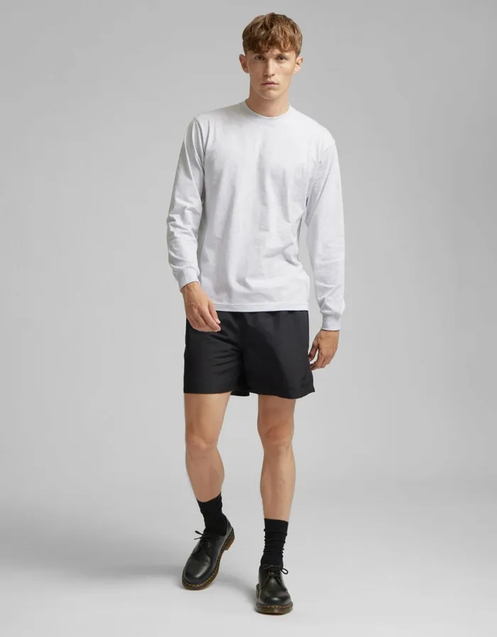 Men Oversized Organic LS TShirt Midnight Forest Colorful Standard TShirts