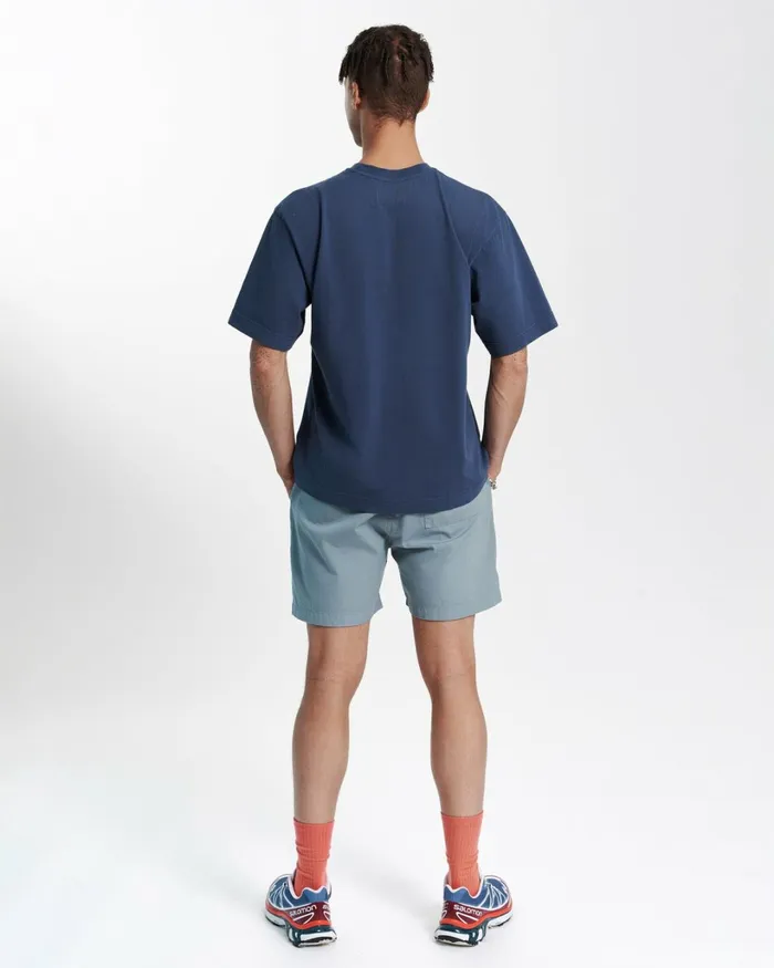Men Oversized Organic TShirt Faded Grey Colorful Standard TShirts