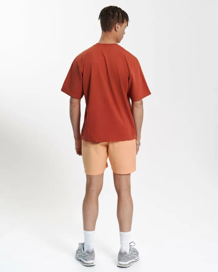 Men Oversized Organic TShirt Sahara Camel Colorful Standard TShirts