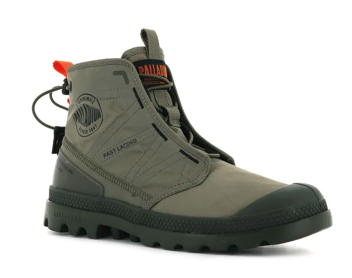 Men PAMPA TRAVEL LITE Dusky Green PALLADIUM Boots Men PAMPA TRAVEL LITE Dusky Green PALLADIUM Boots
