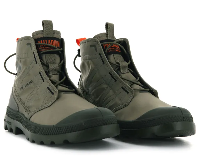 Men PAMPA TRAVEL LITE Dusky Green PALLADIUM Boots Men PAMPA TRAVEL LITE Dusky Green PALLADIUM Boots