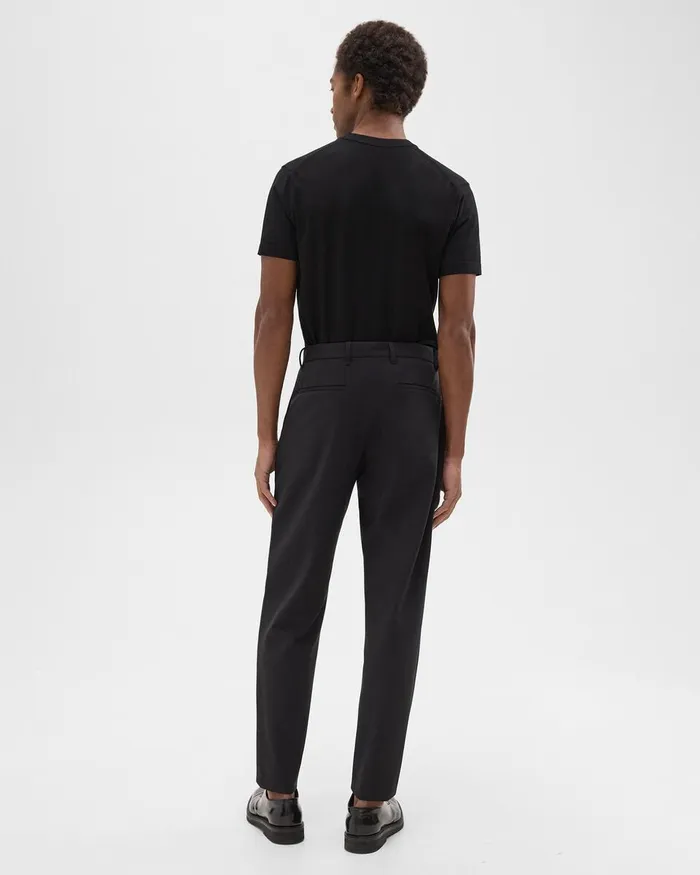Men Pants Theory Curtis Pant In Precision Ponte Black