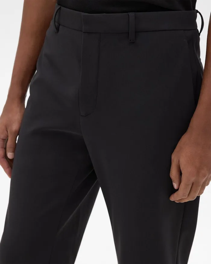 Men Pants Theory Curtis Pant In Precision Ponte Black
