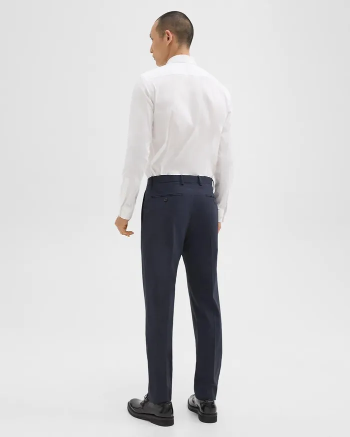 Men Pants Theory Mayer Pant In Stretch Wool Navy