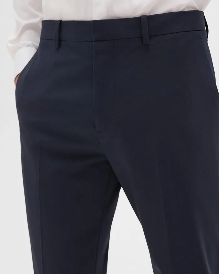 Men Pants Theory Mayer Pant In Stretch Wool Navy