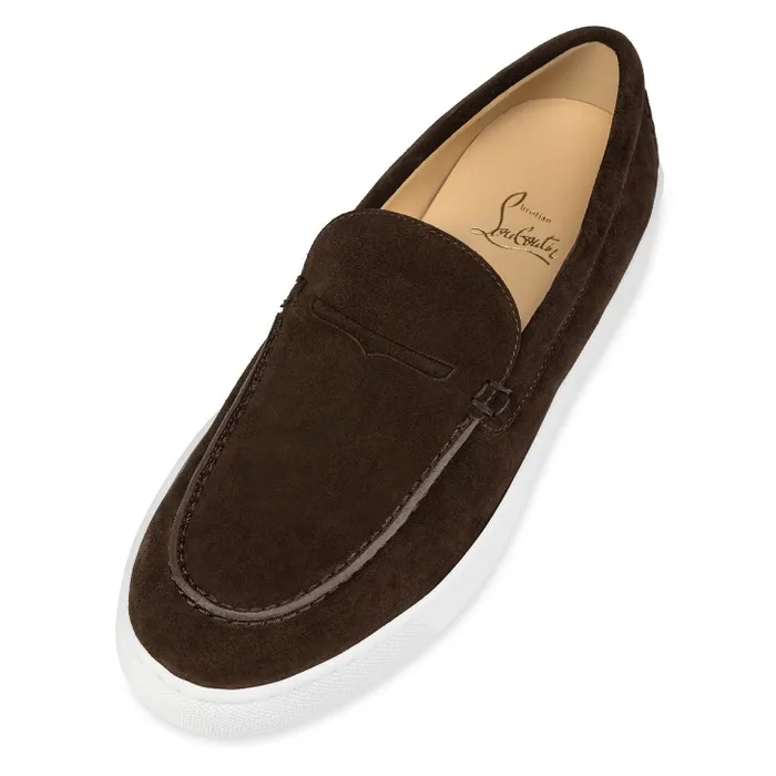 Men Paqueboat Boat Shoes 8211 Calf Leather 8211 Cosme Christian Louboutin Sneakers